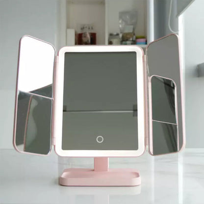 Skorter | LED Makeup Mirror with 3 Light Modes and Magnification