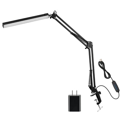 Skorter | LED Reading Lamp with Clamp Adjustable Swing Arm