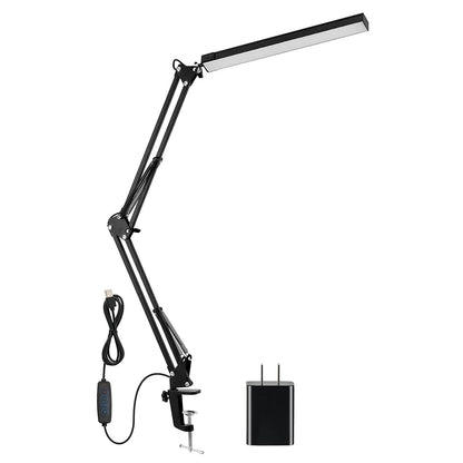 Skorter | LED Reading Lamp with Clamp Adjustable Swing Arm