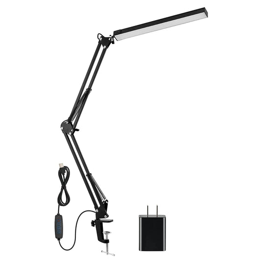 Skorter | LED Reading Lamp with Clamp Adjustable Swing Arm