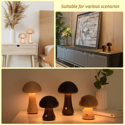 Skorter | LED Rechargeable Creative Mushroom Lamp