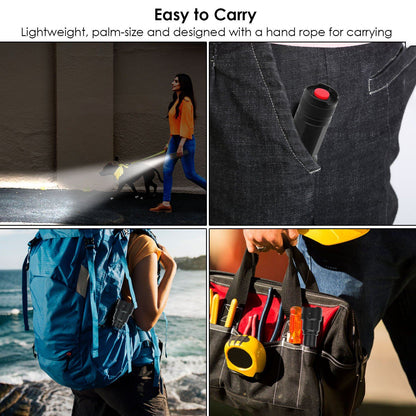 Skorter | LED Rechargeable Zoomable Flashlight