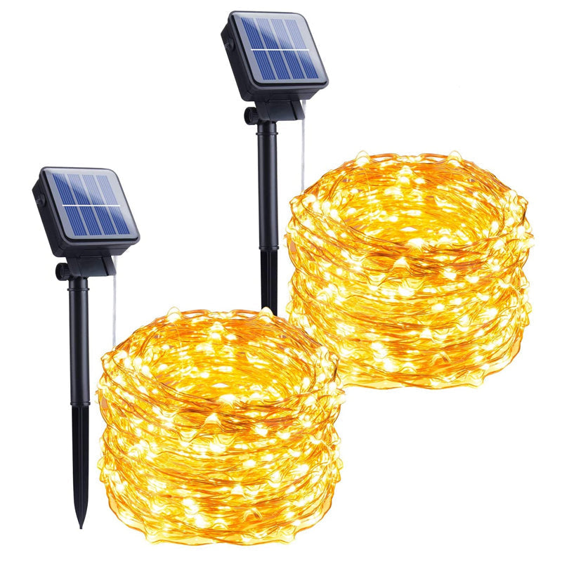 Skorter | Solar string lights for outdoor use | Waterproof solar garden lights