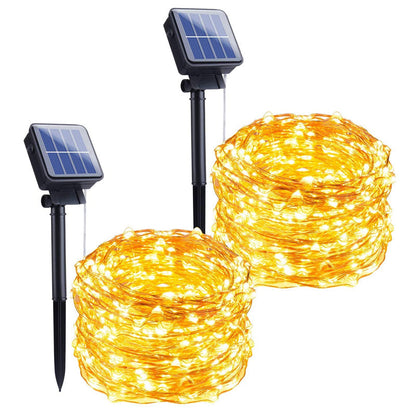 Skorter | Solar string lights for outdoor use | Waterproof solar garden lights