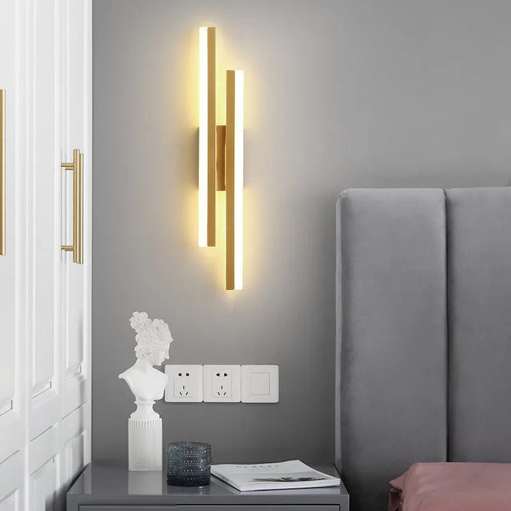 Skorter | DoubliGlow | Minimalistisk modern LED-vägglampa