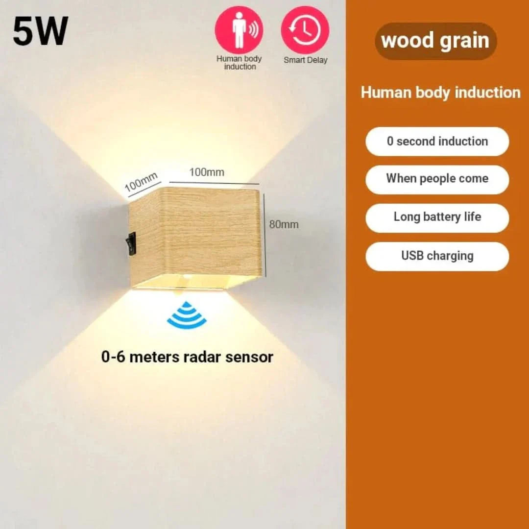 Skorter | Light Cube | Luxury, Wireless Wall Lamp!