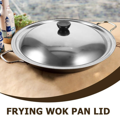 Skorter | CookShield – Universal Stainless Steel Lid for Pans & Woks