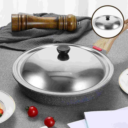 Skorter | CookShield – Universal Stainless Steel Lid for Pans & Woks