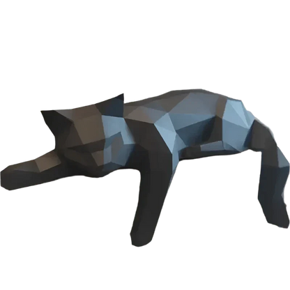 Skorter | Modern Decorative Cat Figurine for Home Interiors