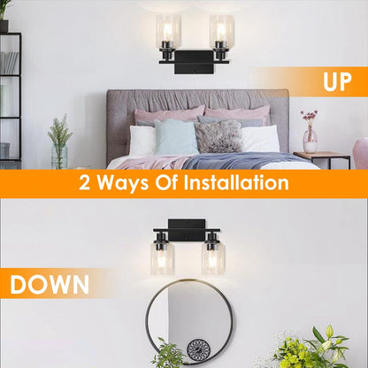 Skorter | Light Wall Lamp with Clear Glass