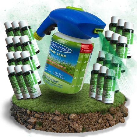 Liquid Lawn Hydro Mousse Spray On Grass Seed - SKØRTER