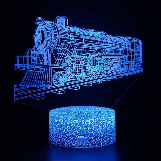 Skorter | 3D Lamp Locomotive Vintage