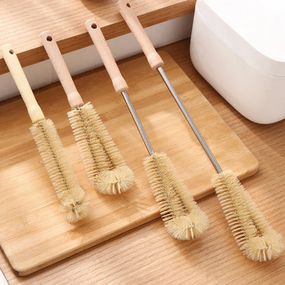 Skorter | Long-Handled Wooden Bottle Brush – Elvo – (2+1 FREE)