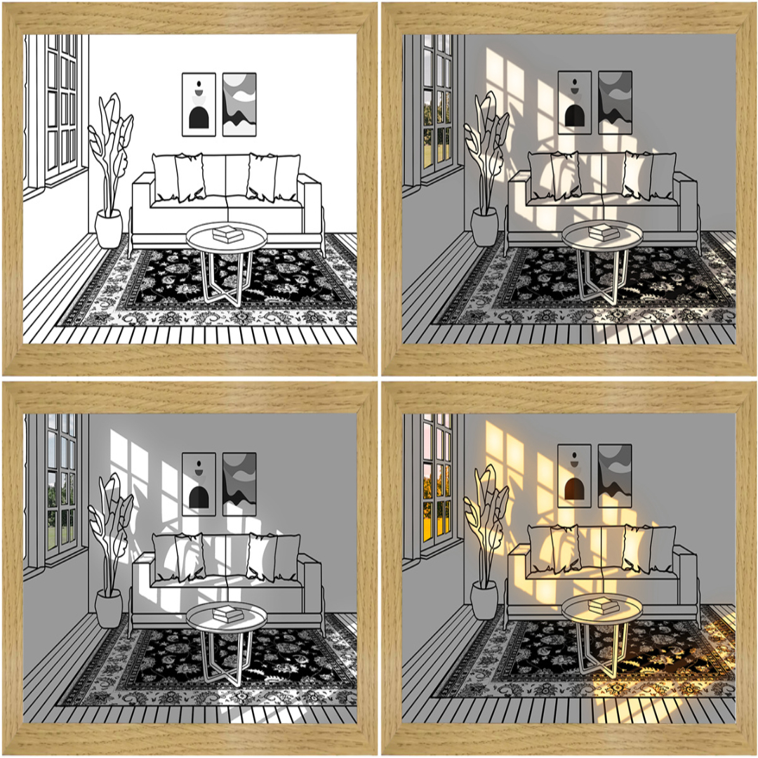 Skorter | Creative DIY Sunlight Painting Night Light