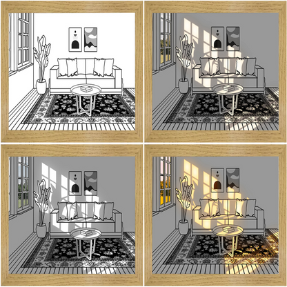 Skorter | Creative DIY Sunlight Painting Night Light