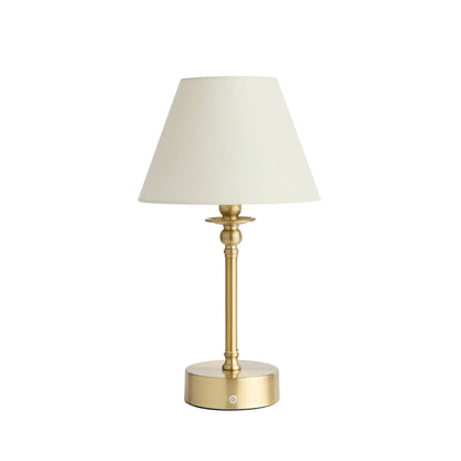 Skorter | Lucille Ornate LED Rechargeable Wireless Lamp - Brass