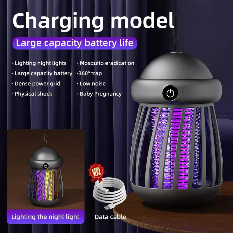 Skorter | SilentZap – Silent UV Mosquito Killer Lamp for Indoor & Outdoor Use