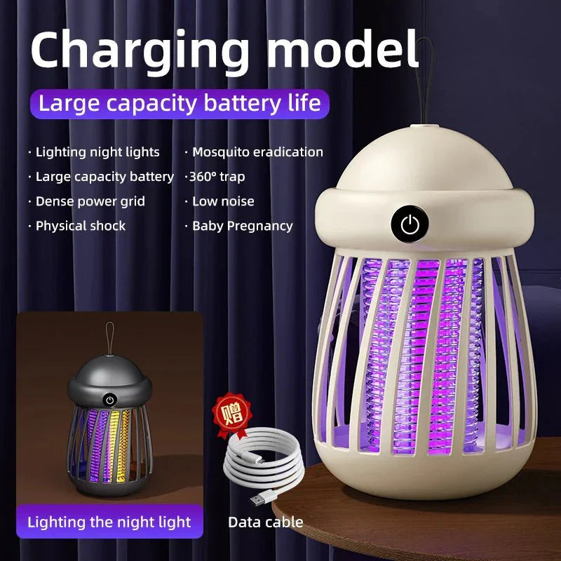 Skorter | SilentZap – Silent UV Mosquito Killer Lamp for Indoor & Outdoor Use
