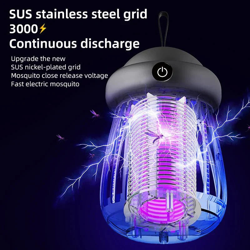 Skorter | SilentZap – Silent UV Mosquito Killer Lamp for Indoor & Outdoor Use