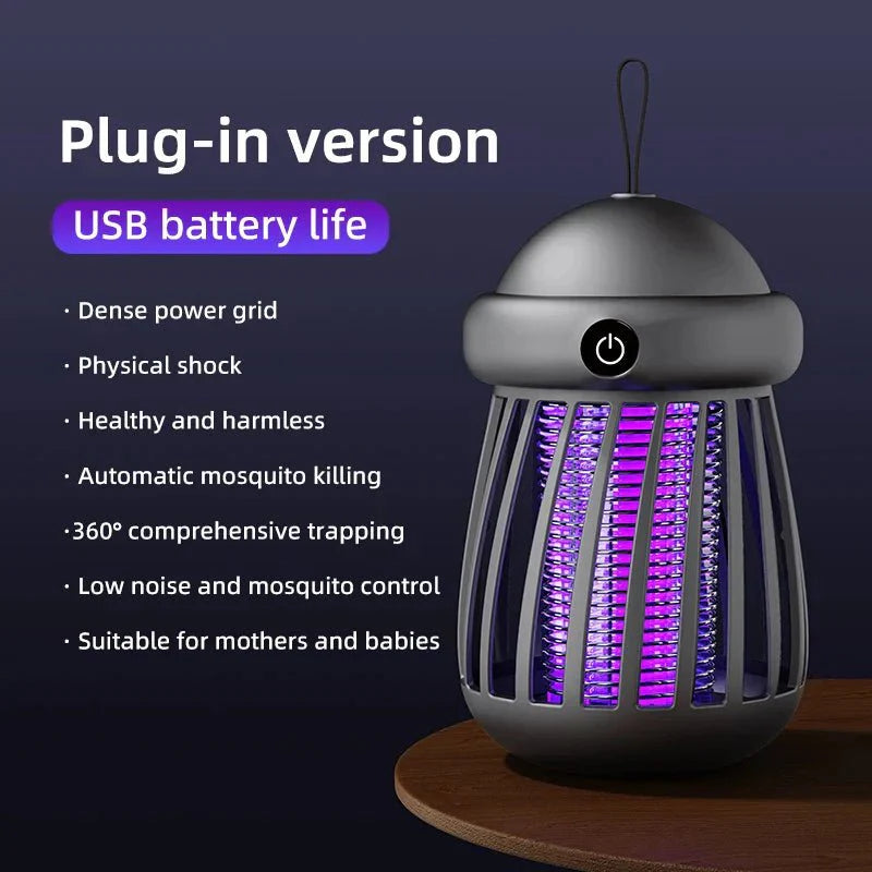 Skorter | SilentZap – Silent UV Mosquito Killer Lamp for Indoor & Outdoor Use