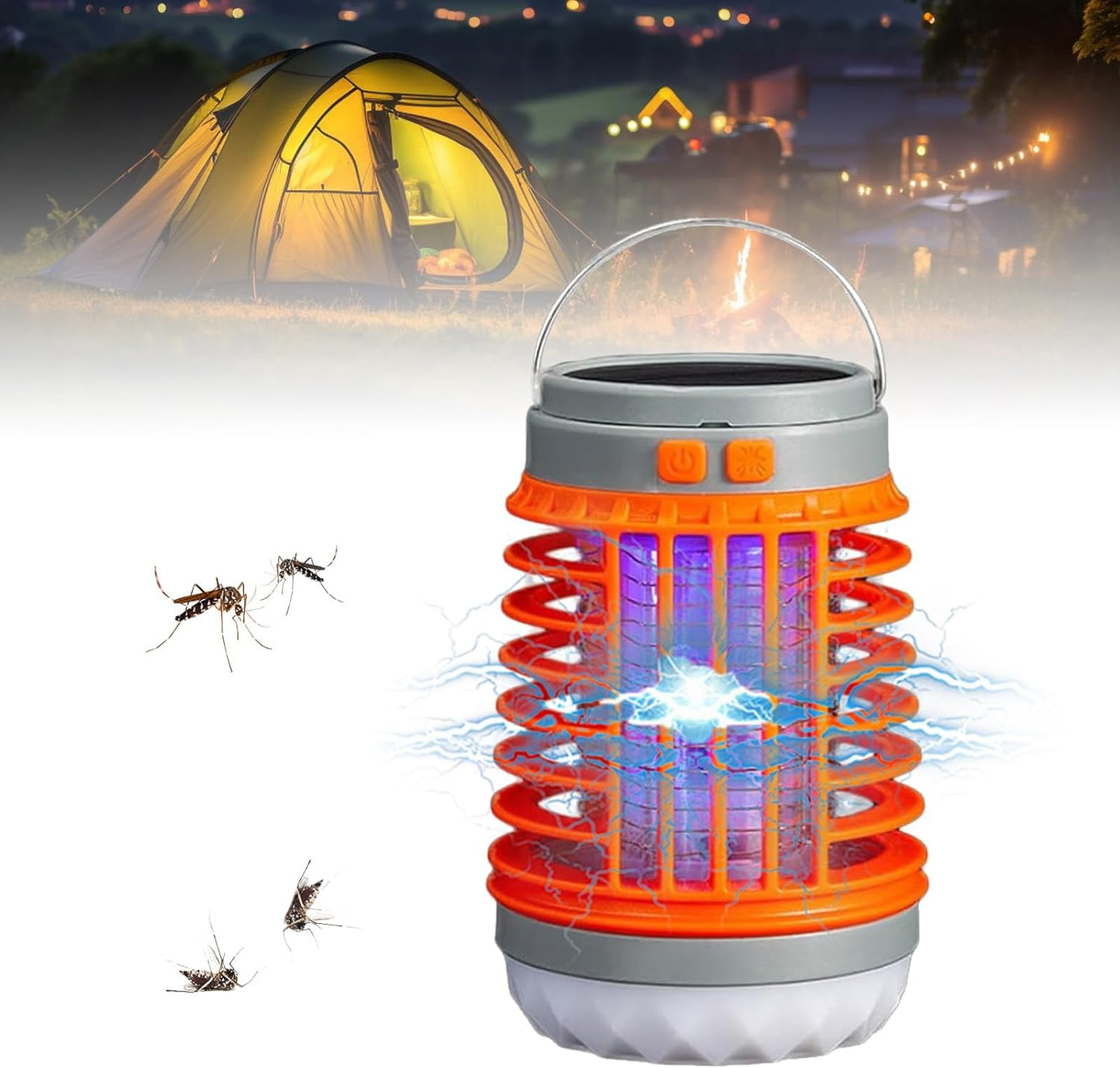 Skorter | 3-in-1 Electric Mosquito & Bug Zapper with UV Light & Fan for Indoor and Outdoor Insect Control