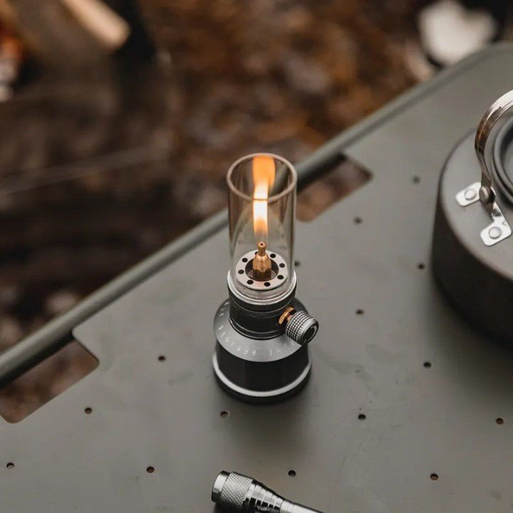 Skorter | LUMETRA – Adjustable Butane Camping Lamp for Flexible Light Settings