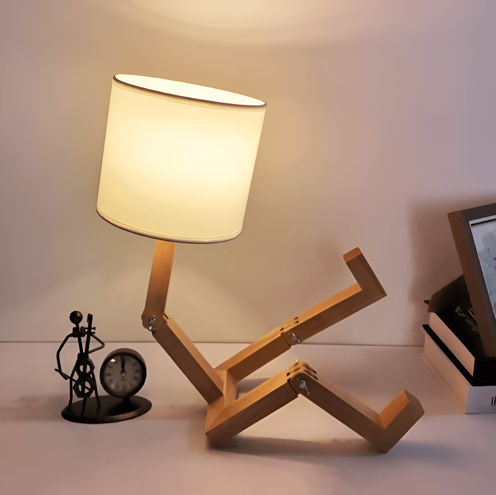 Skorter | LUMIBOT – Flexible Wooden Lamp for Personalized Lighting