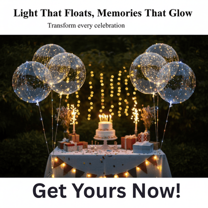 Skorter | LUMINAIR – Reusable LED Party Balloons for Bright Celebrations