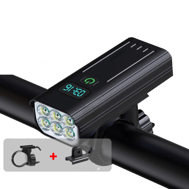 Skorter | ROADGLOW X – 5000 Lumen Bike Light with 12 LEDs & USB-C Rechargeable Battery