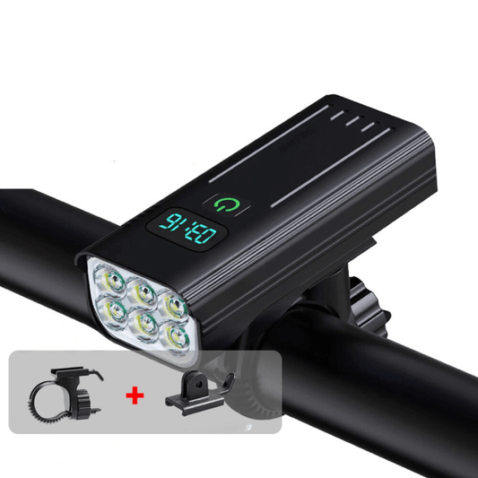 Skorter | ROADGLOW X – 5000 Lumen Bike Light with 12 LEDs & USB-C Rechargeable Battery