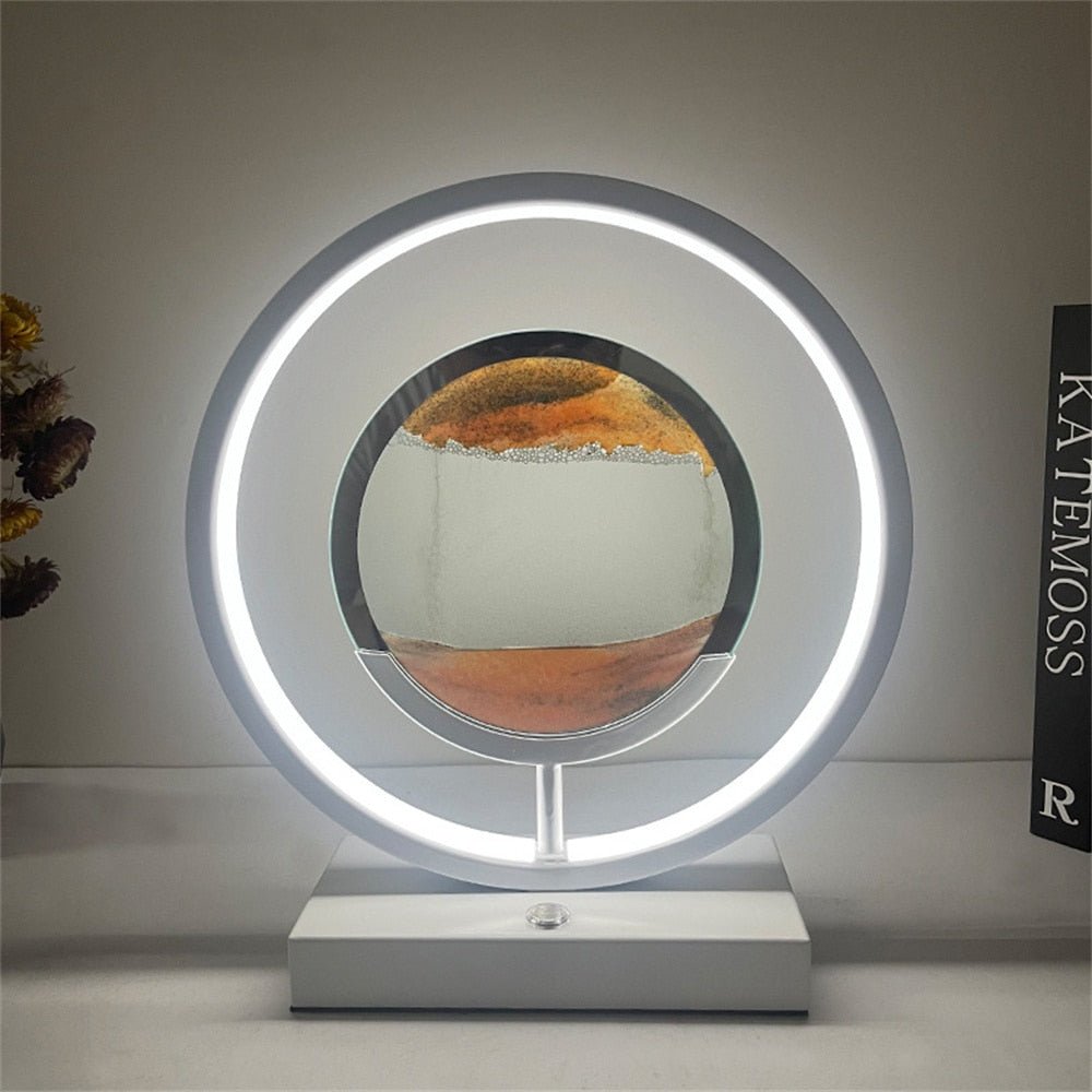 Skorter | LUMISAND – 3D LED Flowing Sand Art Table Lamp with USB Charging