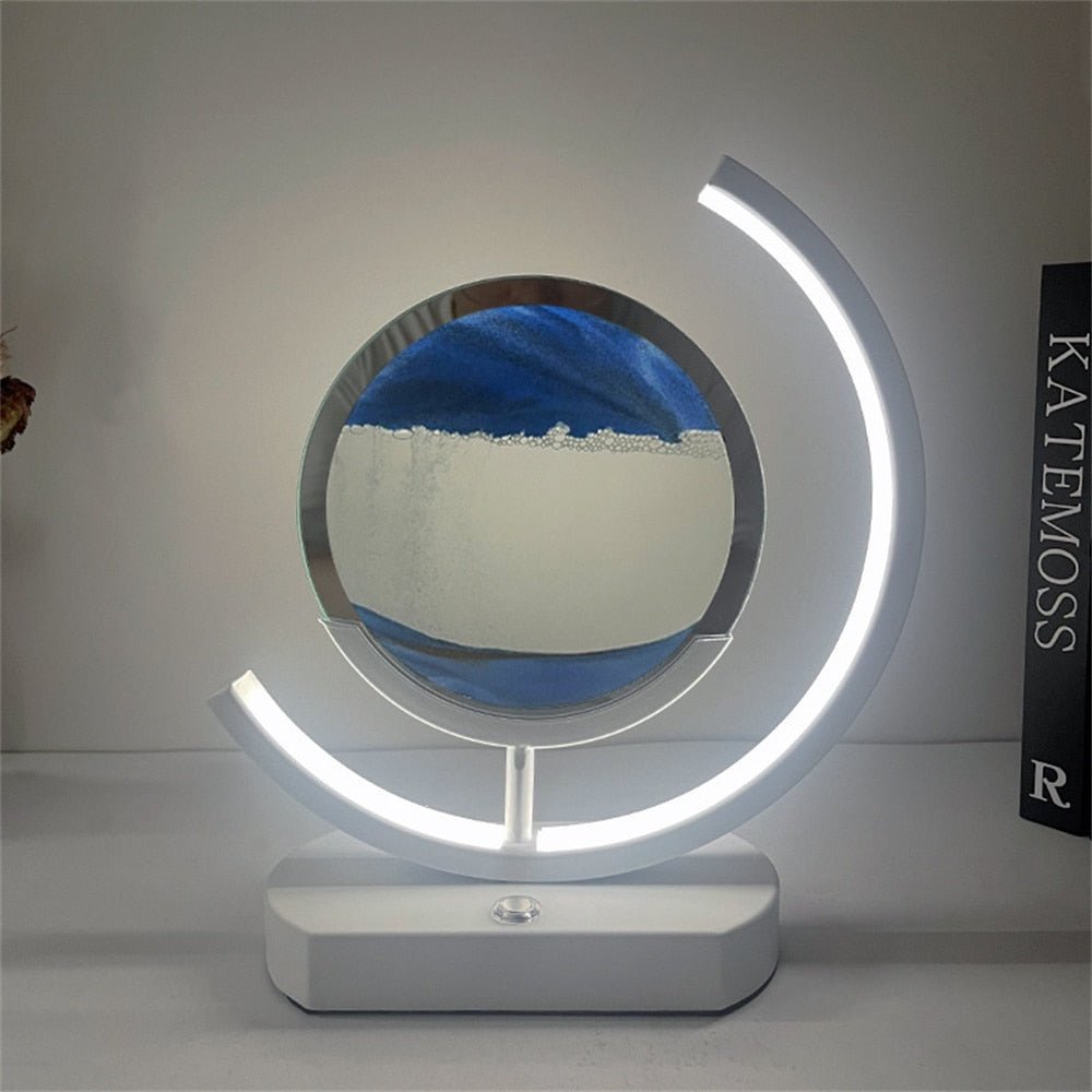 Skorter | LUMISAND – 3D LED Flowing Sand Art Table Lamp with USB Charging