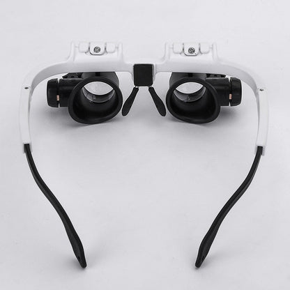 Skorter | LUMIVISOR – Adjustable LED Magnifying Glasses with 8x–23x Zoom