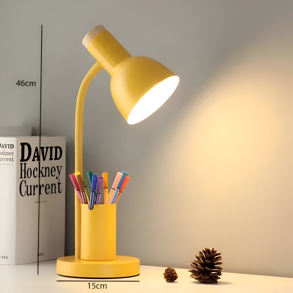 Skorter | LumoDesk – LED table lamp with pen holder for organization and lighting