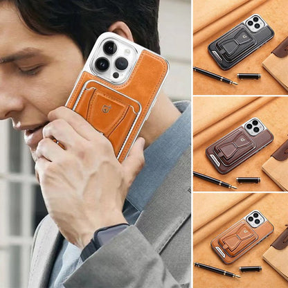 Luxurious Leather Magnetic Phone Case - SKØRTER