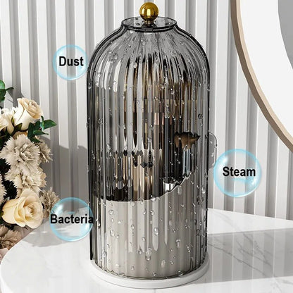 Luxury 360° Rotating Makeup Brush Holder - SKØRTER