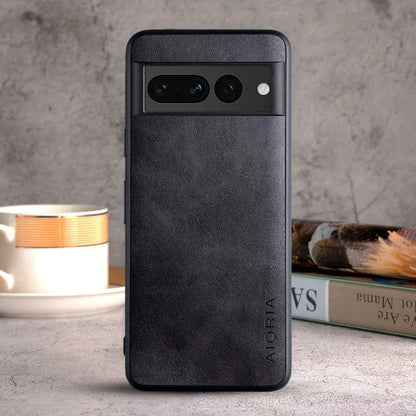 Skorter | Luxurious Google Pixel 8/7/6 cases made of leather | Shockproof TPU protection