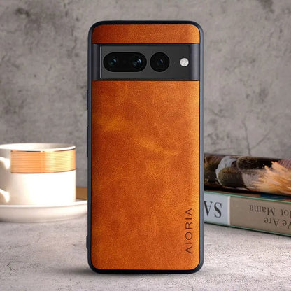 Skorter | Luxurious Google Pixel 8/7/6 cases made of leather | Shockproof TPU protection