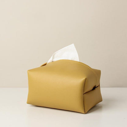 Skorter | Elite Colored Leather Tissue Box