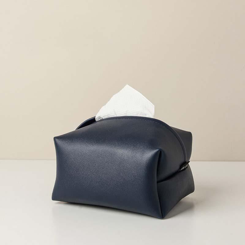 Skorter | Elite Colored Leather Tissue Box