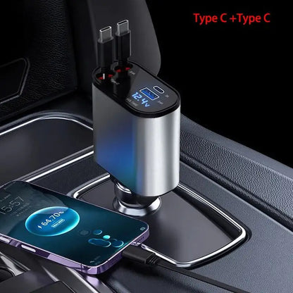 Skorter | 4 in-1 retractable car charger