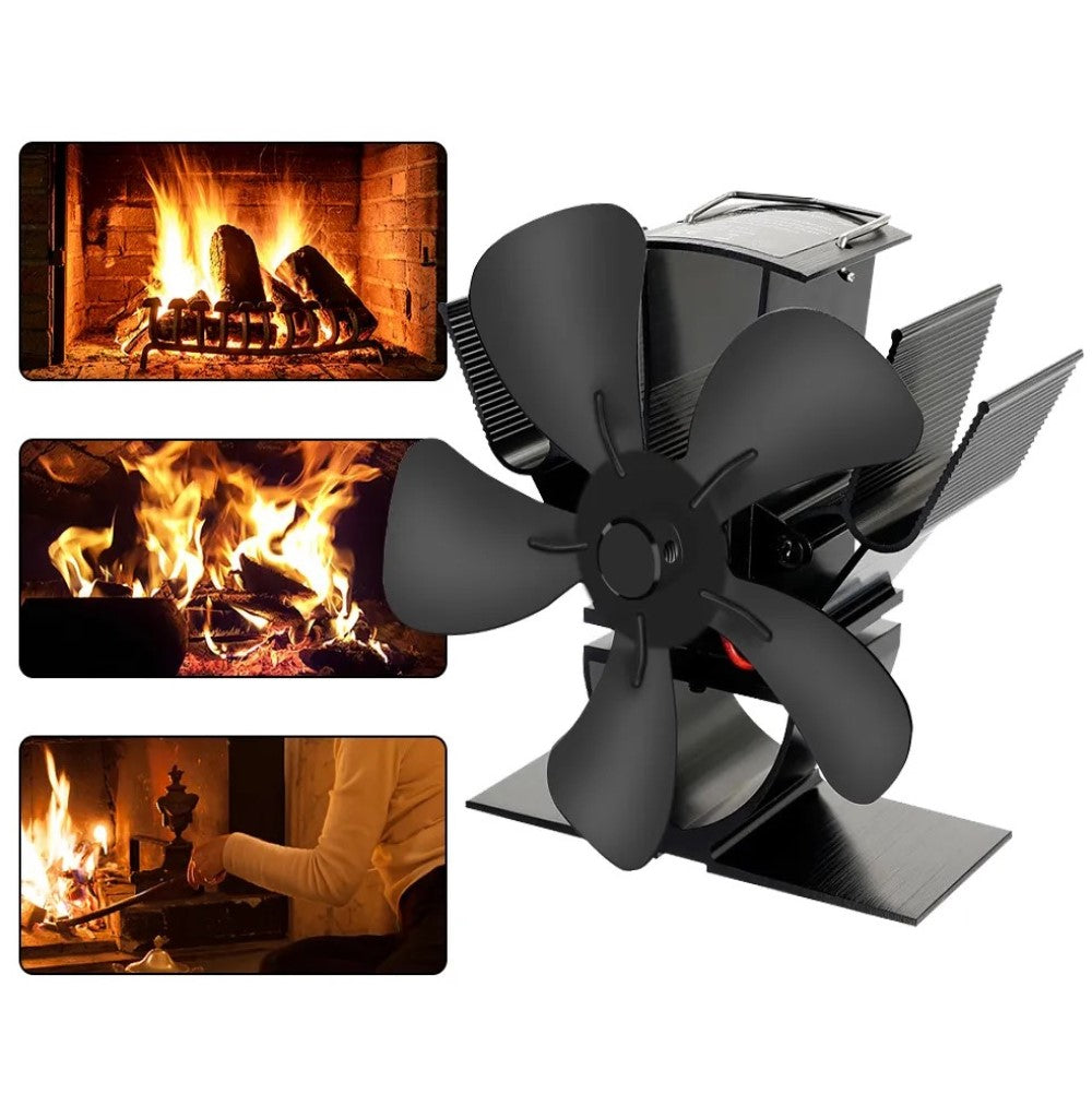 Skorter | Best Wood Burner Stove Fan for Log Burning Fire Stove