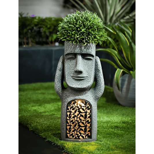 Skorter | MAGICAL TRIO – Solar Resin Garden Statues for Enchanting Outdoor Atmosphere