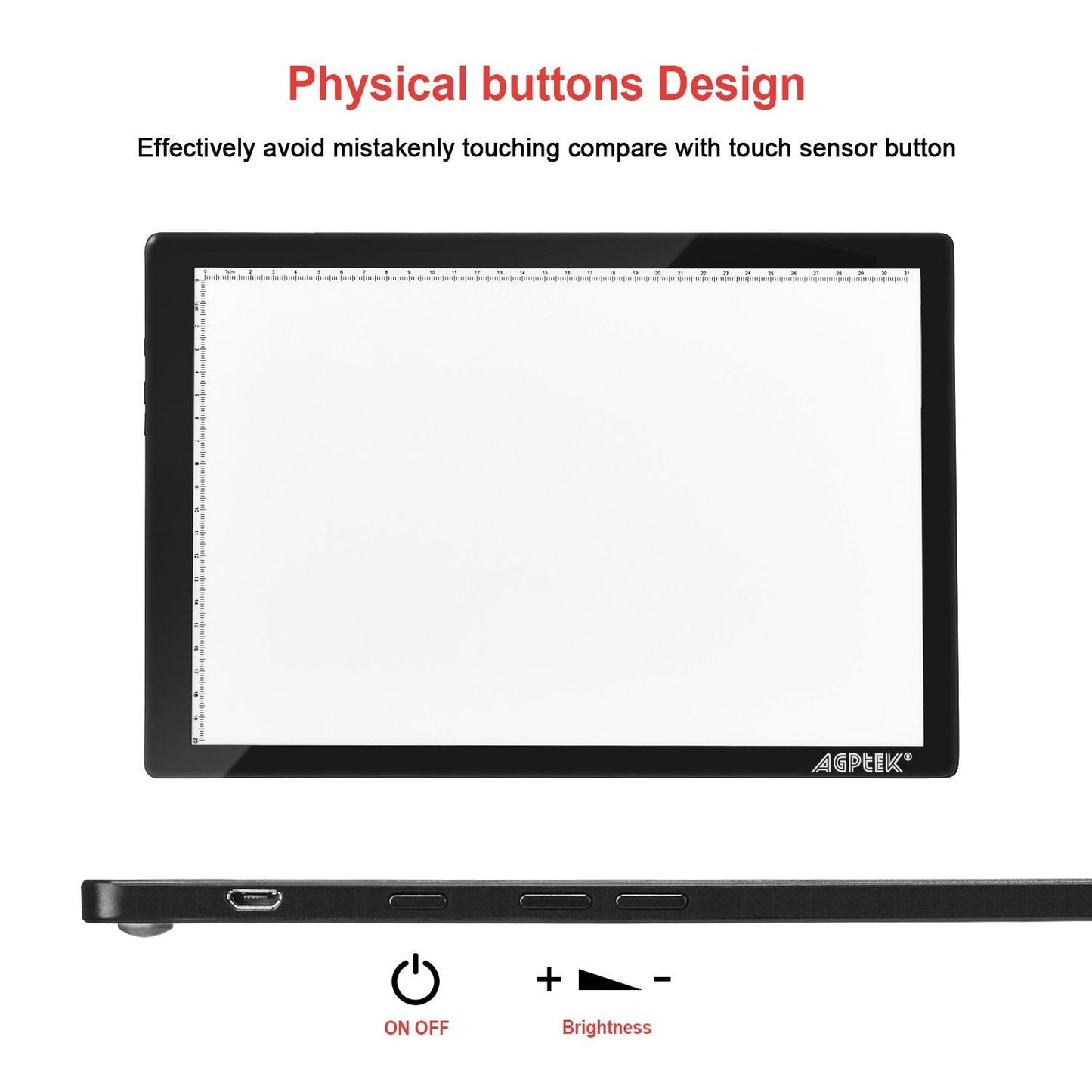 Skorter | Magnetic LED Artcraft Drawing Light Pad A4 Size Light Box