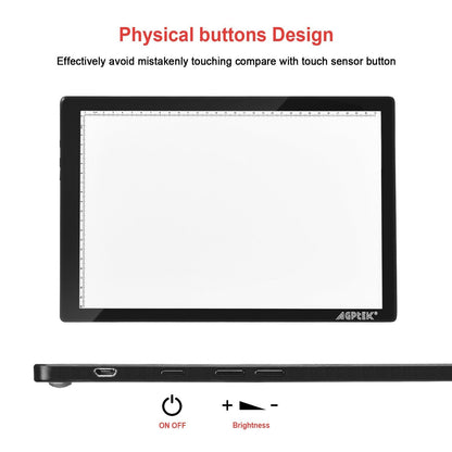 Skorter | Magnetic LED Artcraft Drawing Light Pad A4 Size Light Box