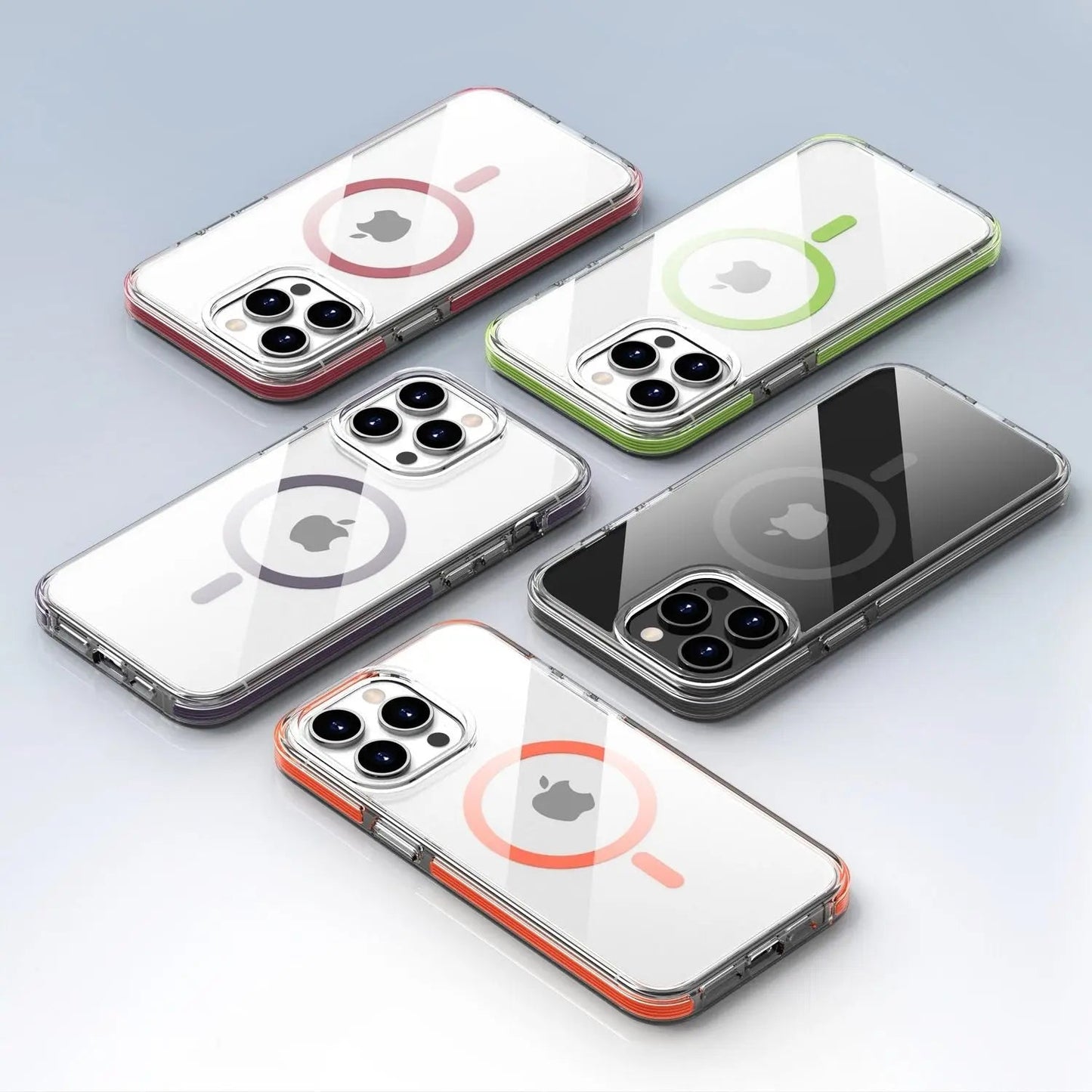 Skorter | Crystal Clear Magnetic Case for iPhone 15 Pro Max