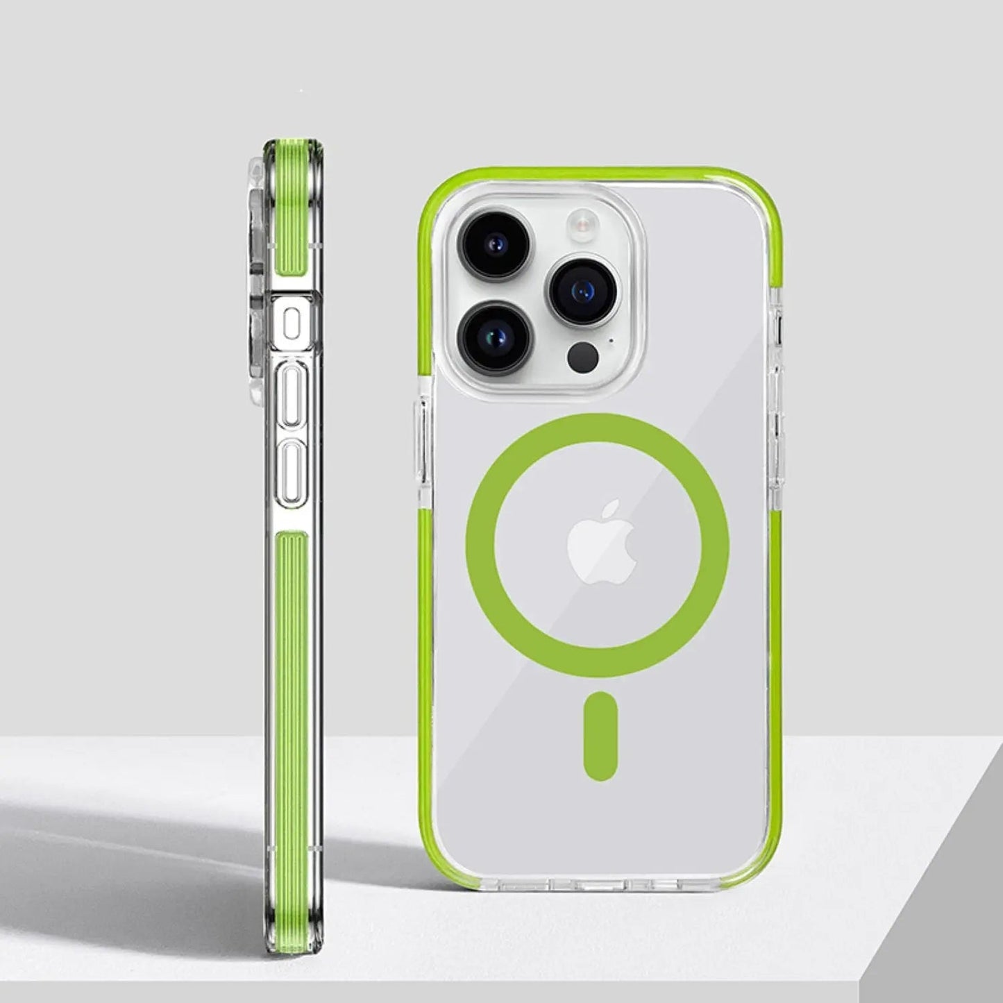 Skorter | Crystal Clear Magnetic Case for iPhone 15 Pro Max