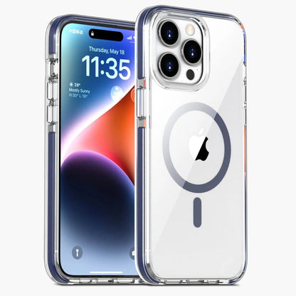 Skorter | Crystal Clear Magnetic Case for iPhone 15 Pro Max