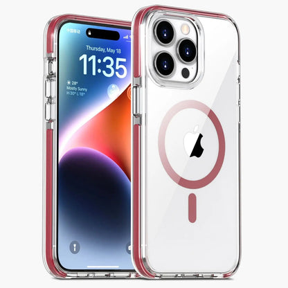 Skorter | Crystal Clear Magnetic Case for iPhone 15 Pro Max