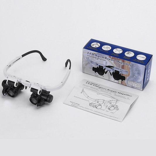 Skorter |  Glass with Led Light Eyewear Observation Lens